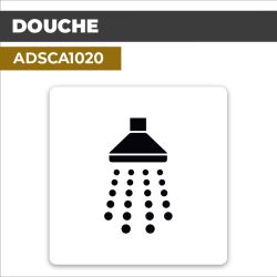 Autocollant DOUCHE l Pictogrammes