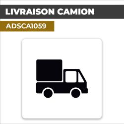 Autocollant LIVRAISON CAMION | Pictogrammes