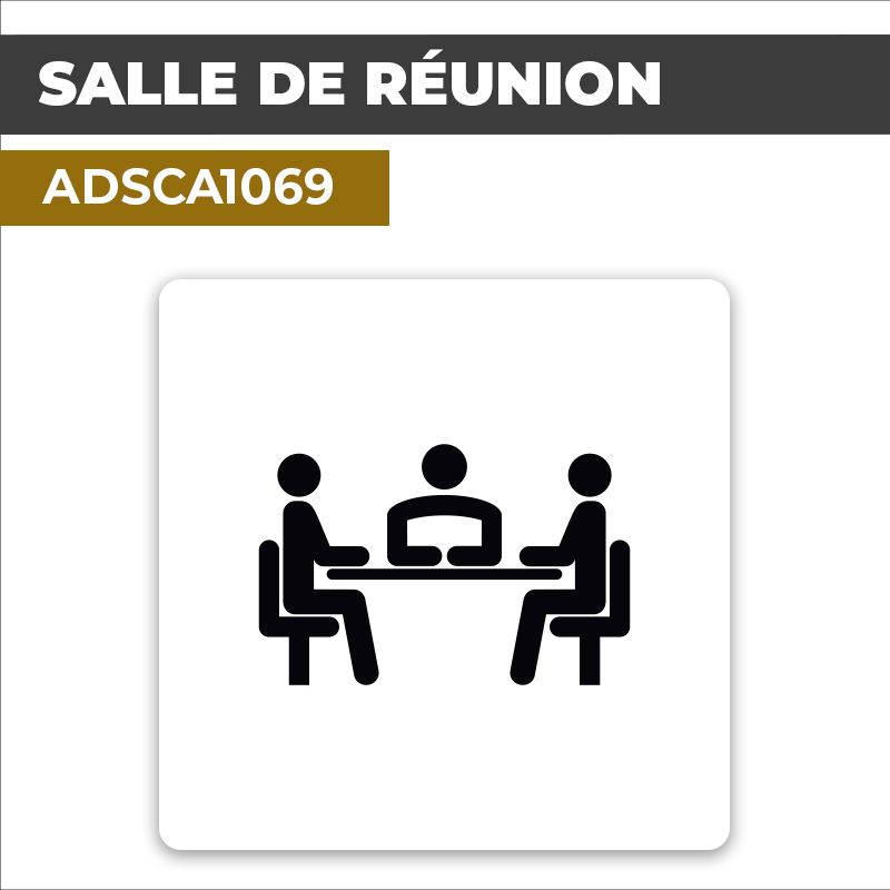 Autocollant SALLE DE REUNION | Pictogrammes