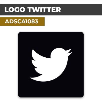 Autocollant LOGO TWITTER | Réseaux sociaux