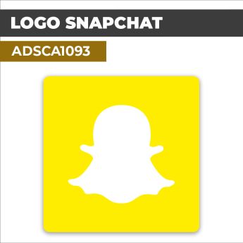 Autocollant LOGO SNAPCHAT | Réseaux sociaux