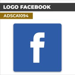 Autocollant LOGO FACEBOOK | Réseaux sociaux