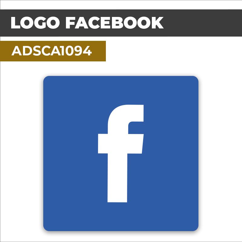 Autocollant LOGO FACEBOOK | Réseaux sociaux