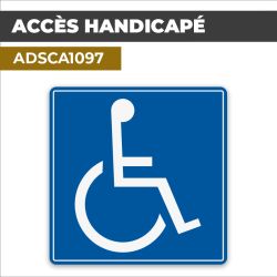 Autocollant ACCES HANDICAPE | Handicap et PMR