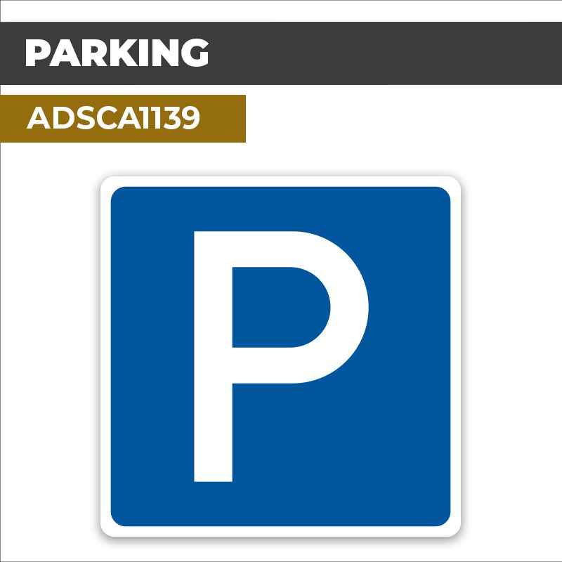 Autocollant PARKING | Panneaux d'indication