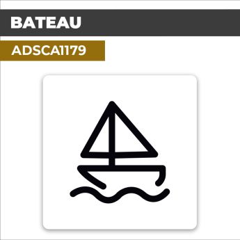 Autocollant BATEAU | Pictogrammes