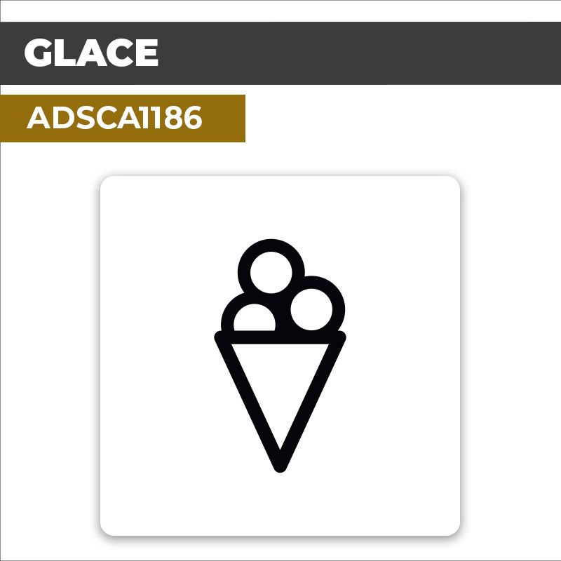 Autocollant GLACE | Pictogrammes