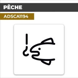 Autocollant PÊCHE | Pictogrammes