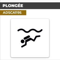 Autocollant PLONGÉE | Pictogrammes