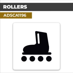 Autocollant ROLLERS | Pictogrammes