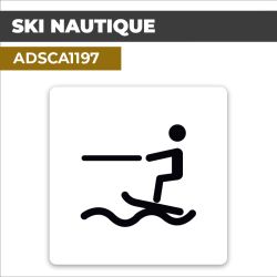 Autocollant SKI NAUTIQUE | Pictogrammes
