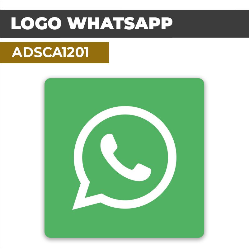 Autocollant LOGO WHATSAPP | Réseaux sociaux