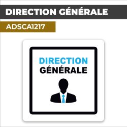 Autocollant DIRECTION GÉNÉRALE | Services administratifs