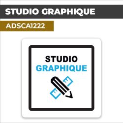Autocollant STUDIO GRAPHIQUE | Services administratifs
