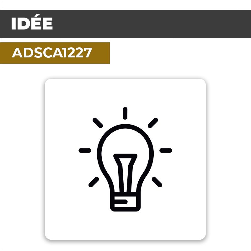 Autocollant IDEE | Pictogrammes