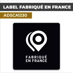Autocollant LABEL FABRIQUÉ EN FRANCE | Made in France