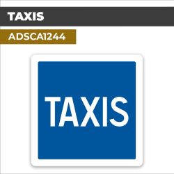 Autocollant TAXIS | Panneaux d'indication