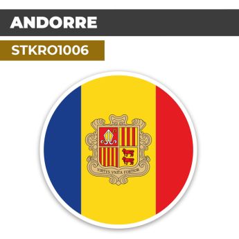 Sticker | ANDORRE | Pays d'Europe