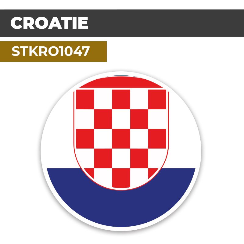 Sticker | CROATIE | Pays d'Europe