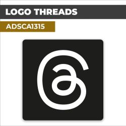 Autocollant LOGO THREADS | Sites internet