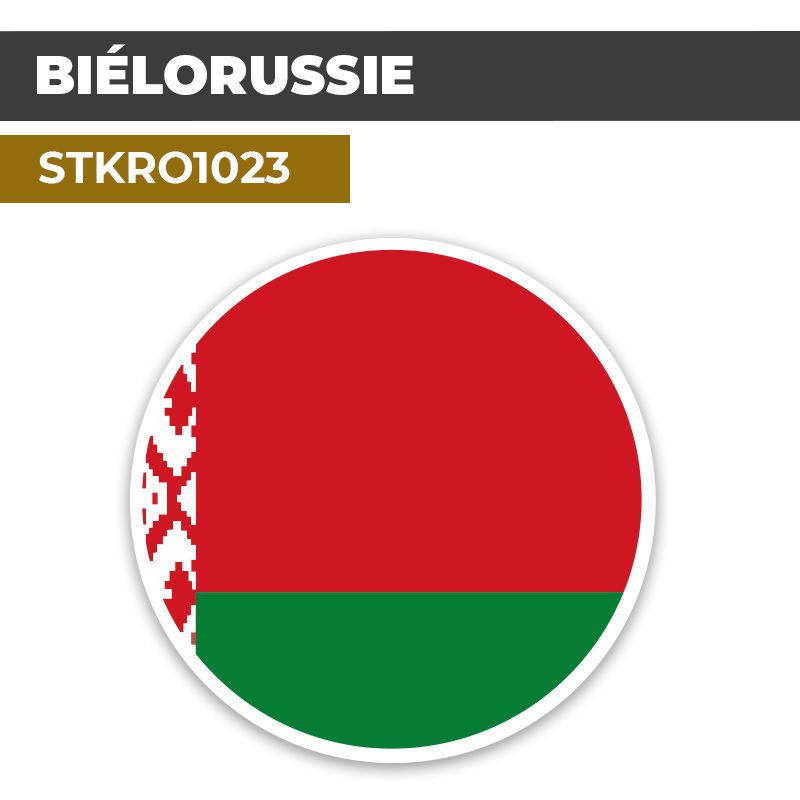 Sticker | BIÉLORUSSIE | Pays d'Europe