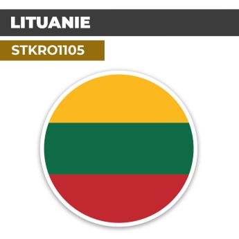 Sticker | LITUANIE | Pays d'Europe