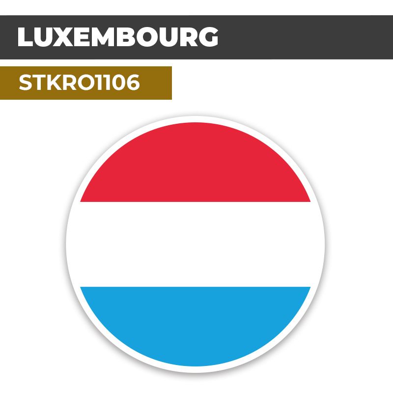 Sticker | LUXEMBOURG | Pays d'Europe