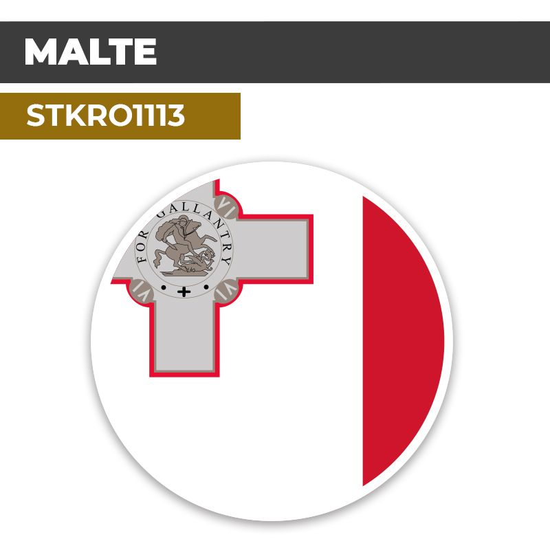 Sticker | MALTE | Pays d'Europe