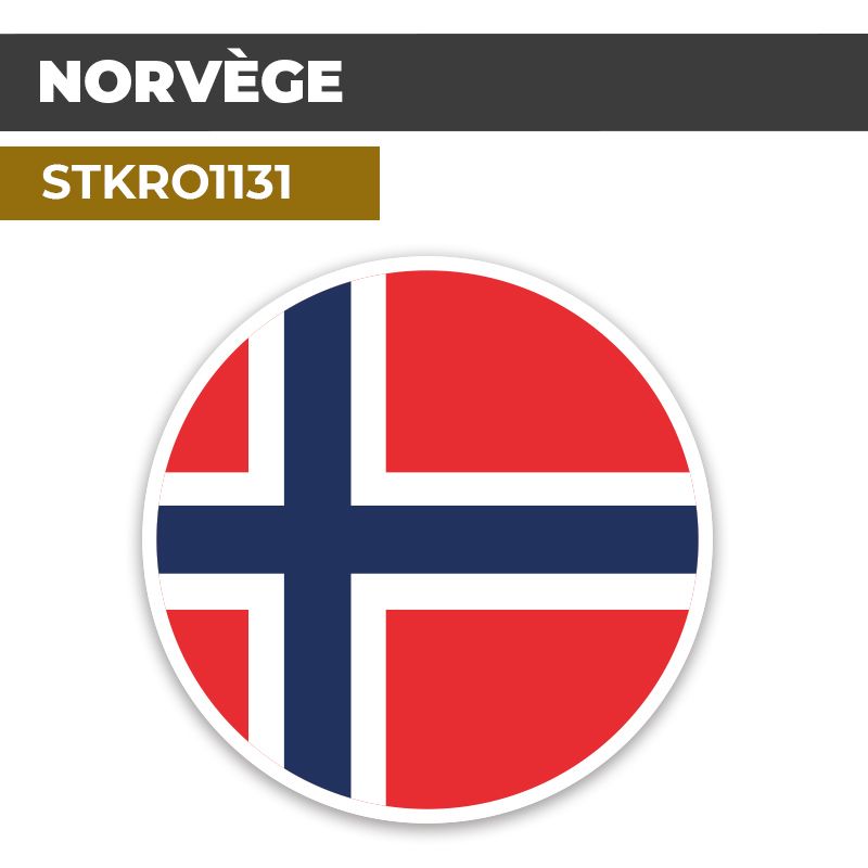 Sticker | NORVÈGE | Pays d'Europe