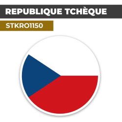 Sticker | RÉPUBLIQUE TCHÈQUE | Pays d'Océanie