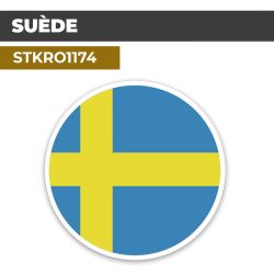 Sticker | SUÈDE | Pays d'Océanie