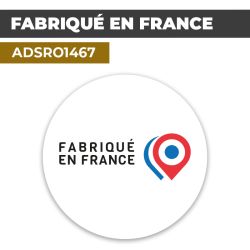 Autocollant | FABRIQUE EN FRANCE | Format Rond