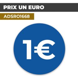 Autocollant PRIX 1€ | Prix et Tarification