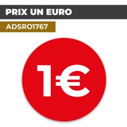 Autocollant PRIX 1€ | Prix et Tarification
