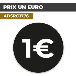 Autocollant PRIX 1€ | Prix et Tarification