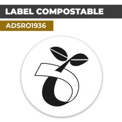 Autocollant LABEL COMPOSTABLE | Certifications et Labels