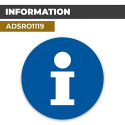 Autocollant | INFORMATION | Format Rond