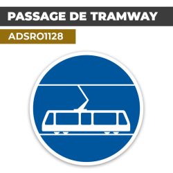 Autocollant | TRAMWAYS | Format Rond