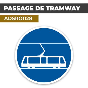 Autocollant | TRAMWAYS | Format Rond