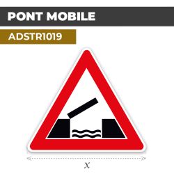 Autocollant | PONT | Format Triangle