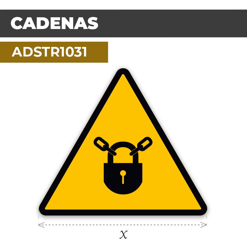 Autocollant | CADENAS | Format Triangle