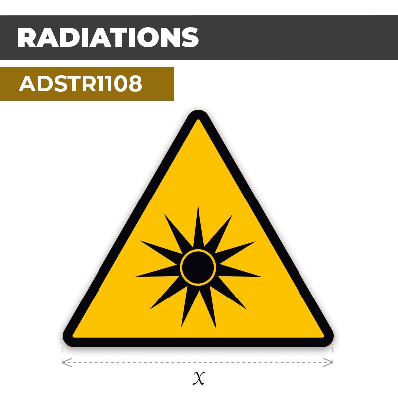 Autocollant | RADIATIONS | Prudence