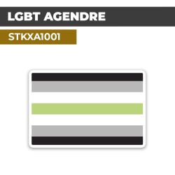 Sticker LGBT AGENDRE | Drapeaux Militants