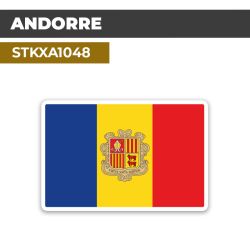 Sticker ANDORRE | Drapeaux Pays