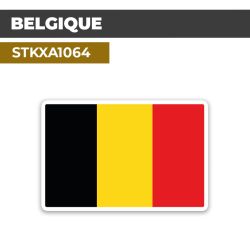 Sticker BELGIQUE | Drapeaux Pays