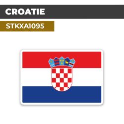 Sticker CROATIE | Drapeaux Pays