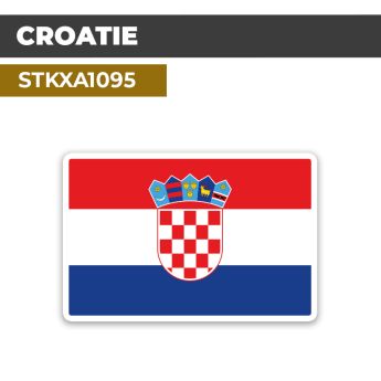 Sticker CROATIE | Drapeaux Pays