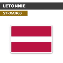 Sticker LETTONIE | Drapeaux Pays