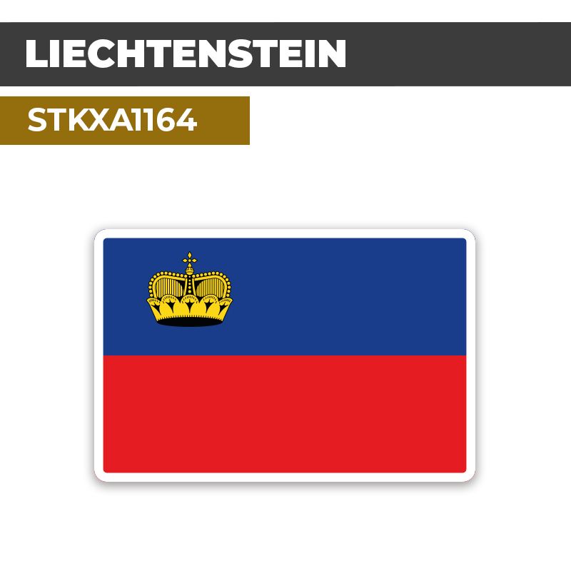 Sticker LIECHTENSTEIN | Drapeaux Pays