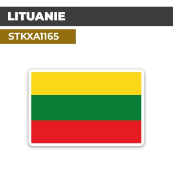 Sticker LITUANIE | Drapeaux Pays